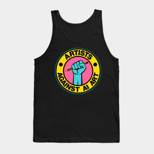 Artists Against AI Art Tank Top